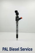 Fuel injector on a white background with PAL Diesel Service branding.