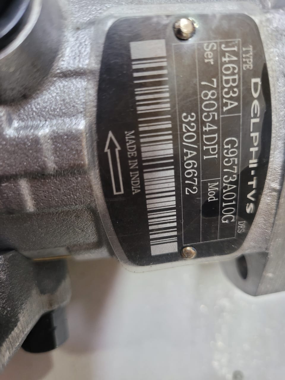 JCB 3DX  ( Non Turbo ) RECON DELPHI FUEL PUMP