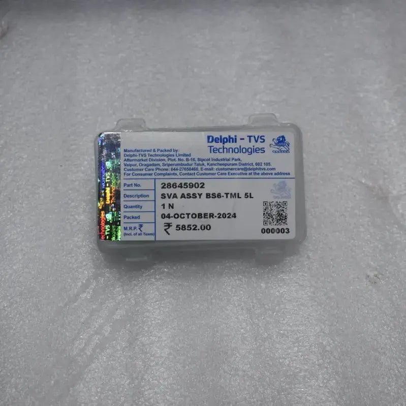 Tata Ultra Bs6 Delphi injector Repair Kit Control Valve 28645902